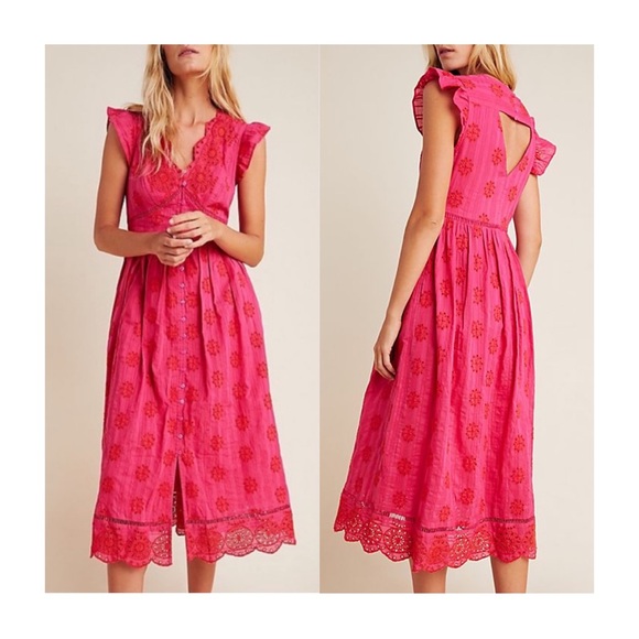 Anthropologie Dresses & Skirts - NEW Anthropologie Ranna Gill Tomine Eyelet Dress